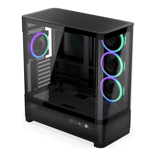 ENDORFY Aquarius 8000 Corona schwarz Panoramaglas - Gehäuse