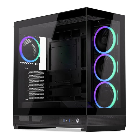 ENDORFY Fishtank 6000 Corona schwarz Tempered Glass x 2 - Gehäuse