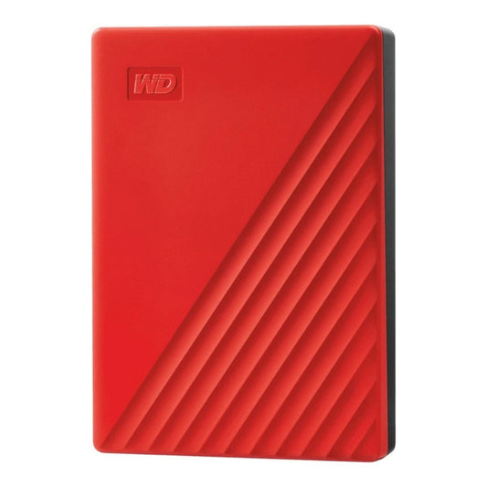 WD My Passport - 4 TB - 3.2 Gen 1 (3.1 Gen 1) - Rot - Festplatte