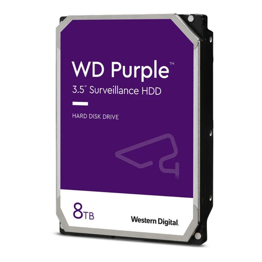 WD Blue Purple - 8 TB - 5400 RPM - 256 MB - 3.5" - Serial ATA III - Festplatte