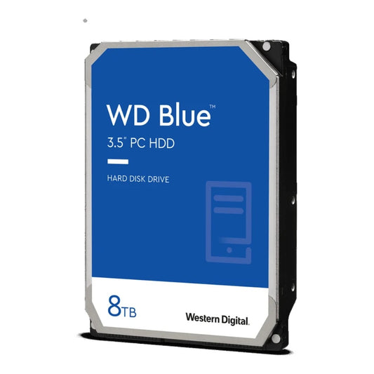WD Blue - 8 TB - 5640 RPM - 256 MB - 3.5" - Serial ATA III - Festplatte