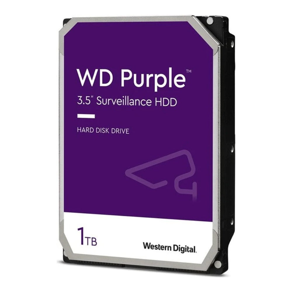 WD Purple - 1 TB - 5400 RPM - 64 MB - 3.5" - Serial ATA III - Festplatte