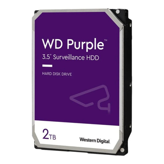 WD Purple - 2 TB - 3.5" - SATA - Festplatte