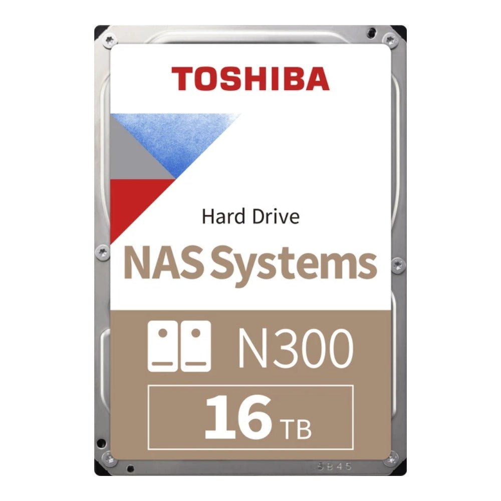 Toshiba N300 NAS HARD DRIVE 16TB BULK - Serial ATA - 16.000 GB - Festplatte