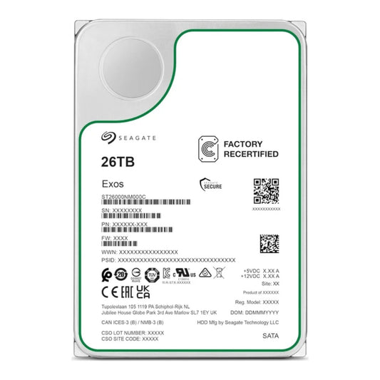 Seagate ST26000NM000C - REC 3,5" SATA 26.000 GB - Festplatte