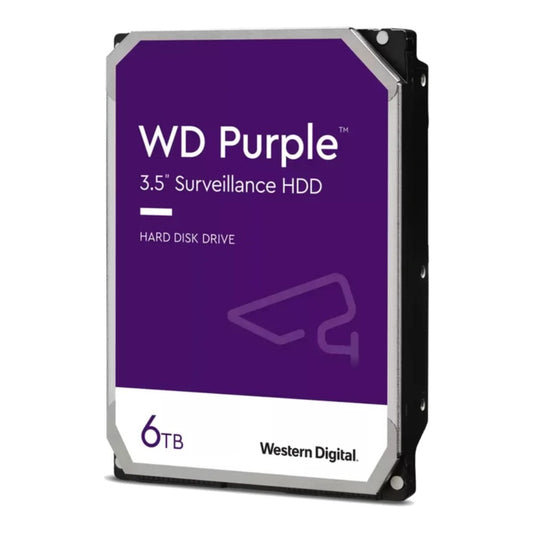 WD Purple - 6 TB - 5400 RPM - 256 MB - 3.5" - Serial ATA III - Festplatte