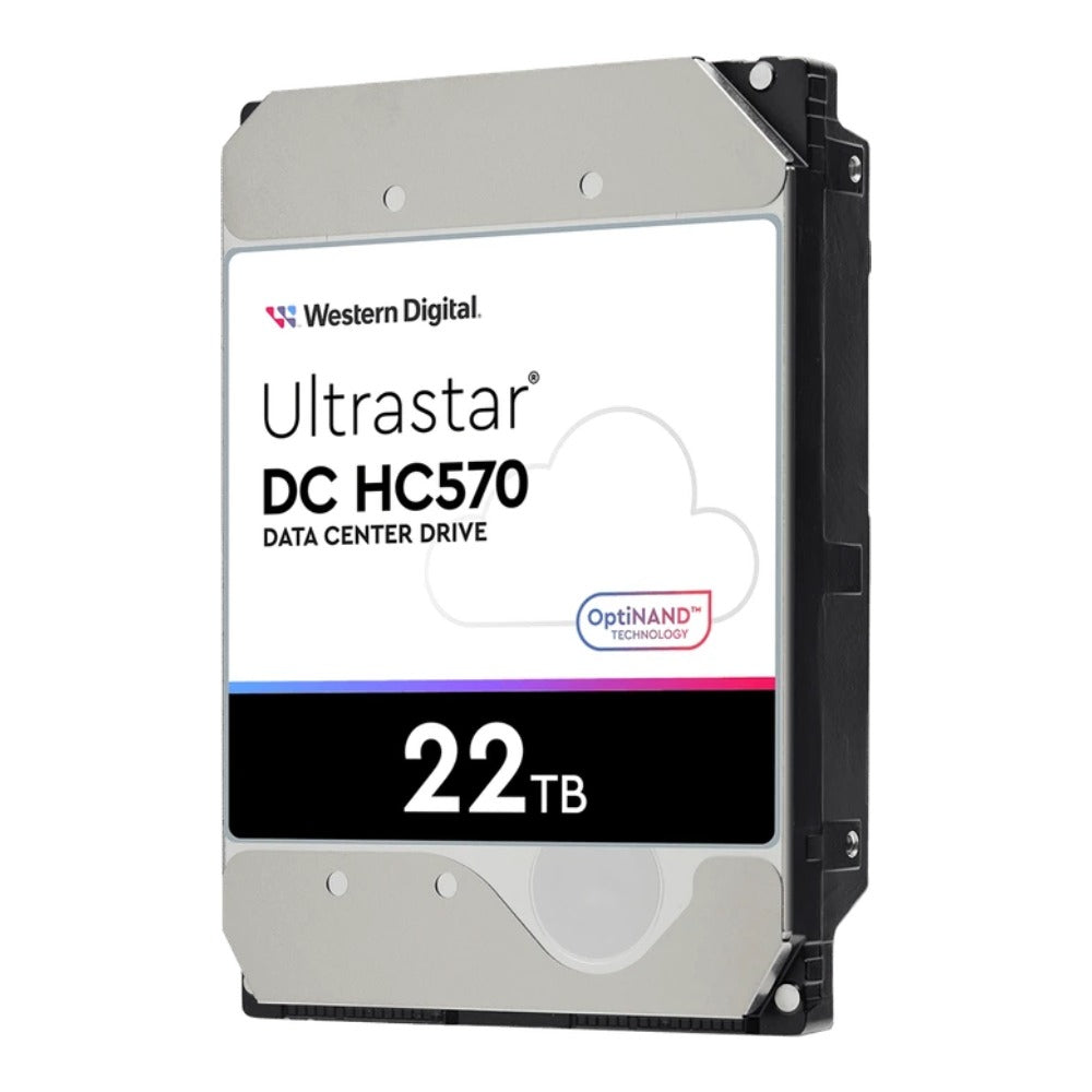 WD Ultrastar DH HC570 - 22 TB - 7200 RPM - 512 MB - 3.5" - SAS - Festplatte