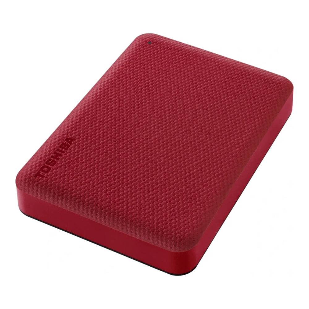 Toshiba Canvio Advance - 4 TB - 2.5" - 2.0/3.2 Gen 1 (3.1 Gen 1) - Rot - Festplatte