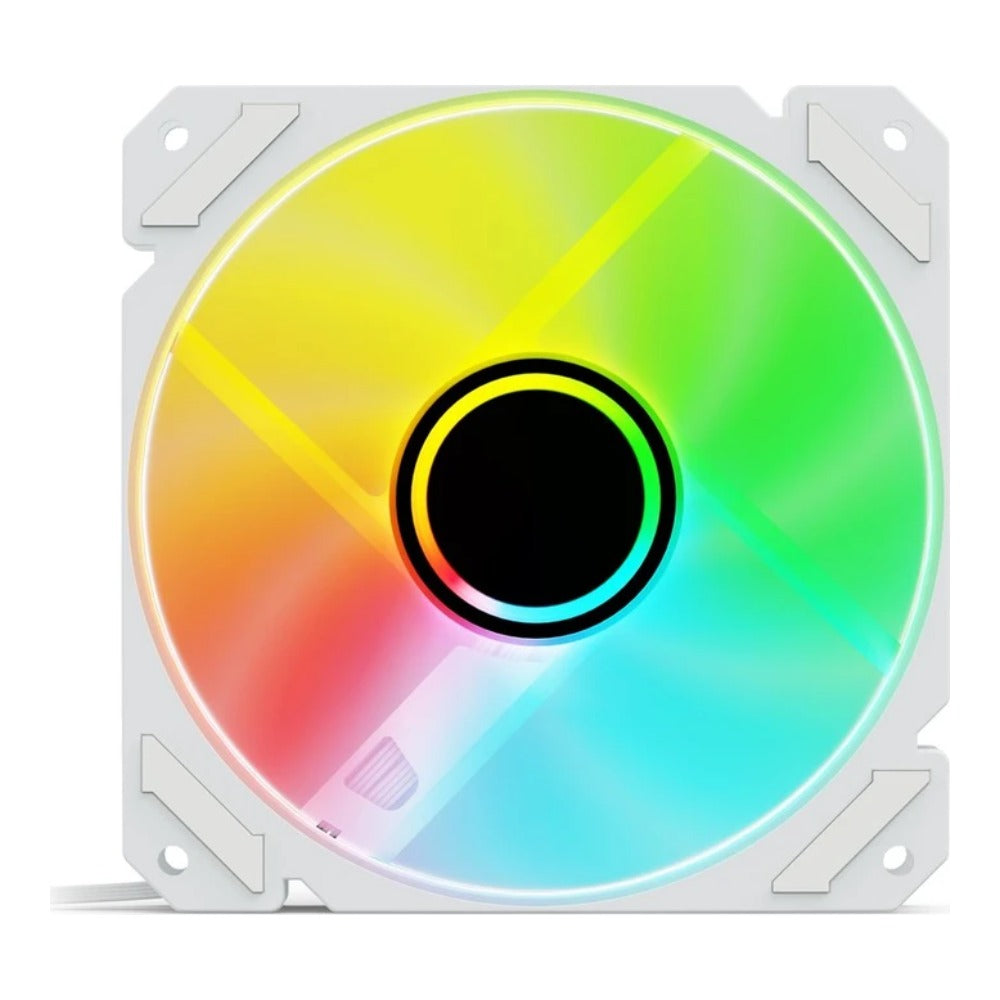 Sharkoon Shark Mirror RGB PWM weiß - 500 rpm - Kühler