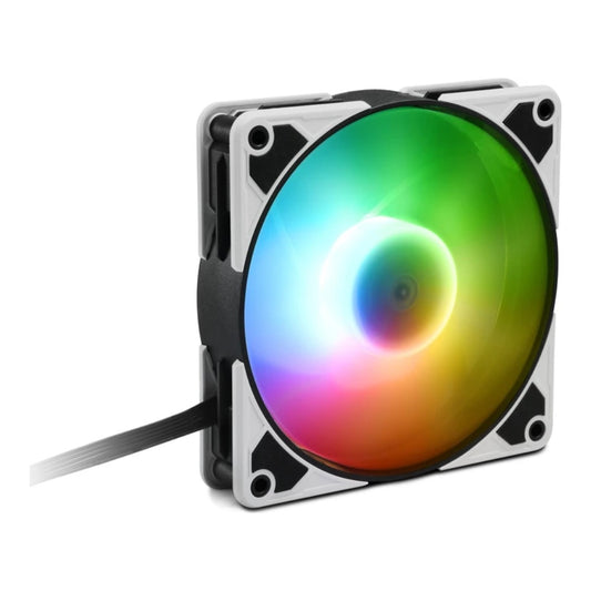 Sharkoon SilentStorm 120 PWM - Ventilator - 12 cm - 400 RPM - 1400 RPM - 93,6 m³/h - Transparent - Kühler