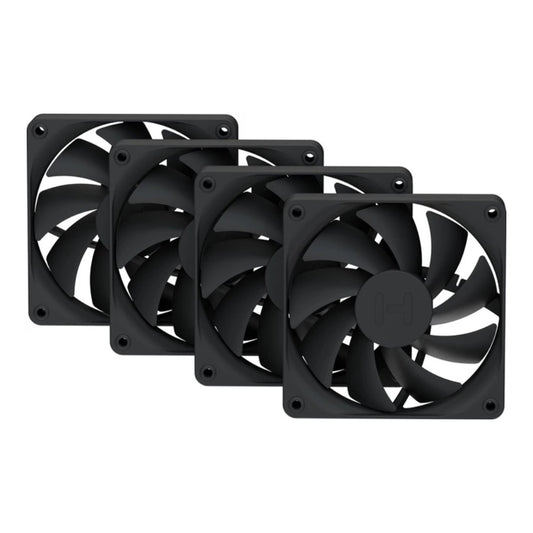 HYTE FA12 schwarz 4er Pack 120 mm - 28 dB - 1.500 rpm - Kühler