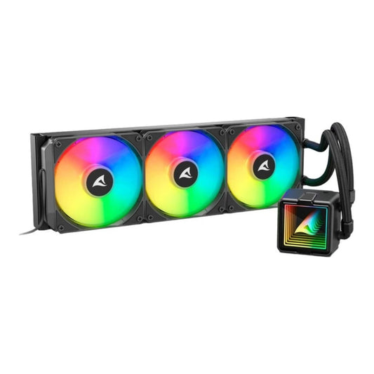 Sharkoon S100 ARGB schwarz - Kühler