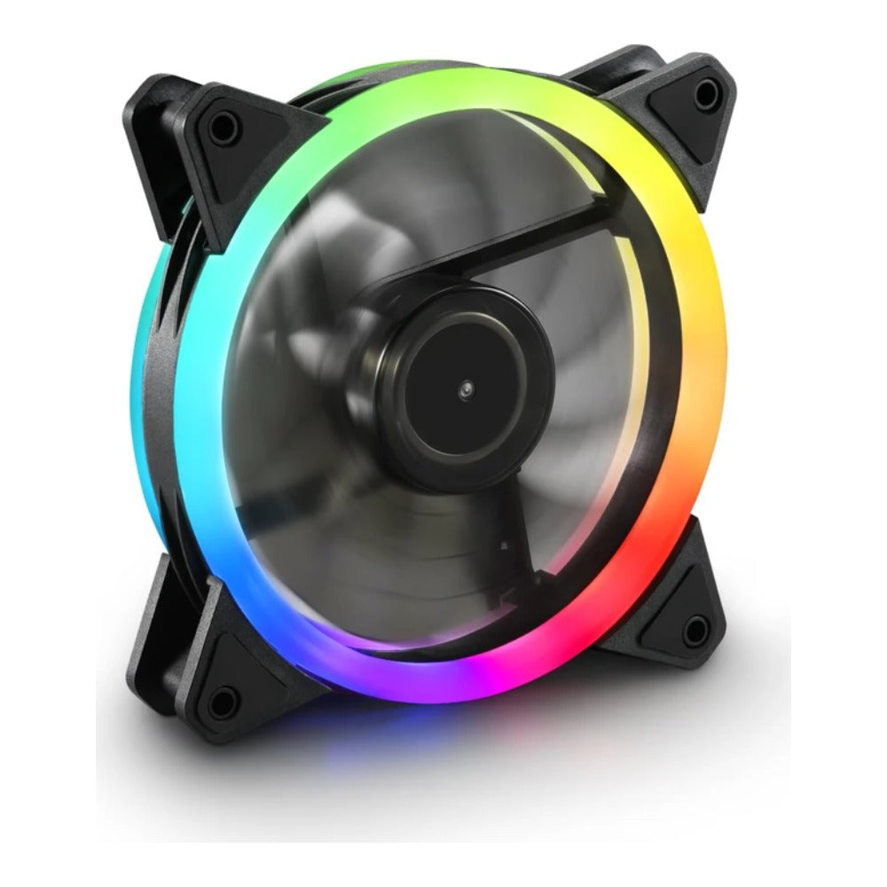 Sharkoon Shark Blades PWM - Ventilator - 12 cm - 400 RPM - 1400 RPM - 94,8 m³/h - Schwarz - Kühler