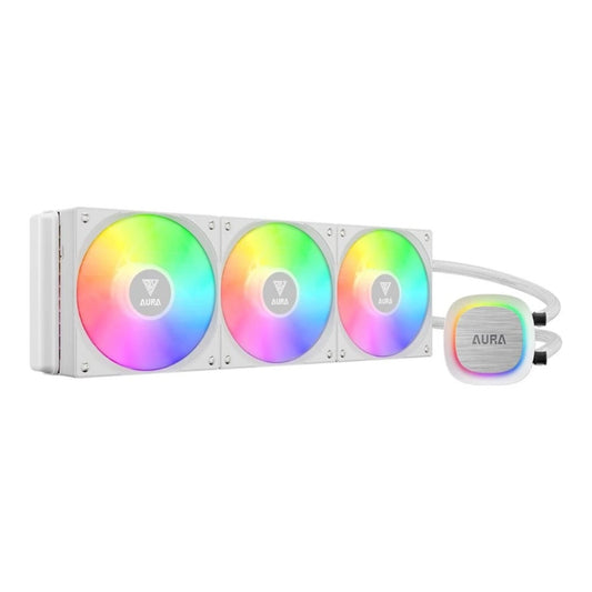 GAMDIAS Aura GL360 V2 WH Power supply EU White retail - 33,8 dB - 1.800 rpm - Kühler