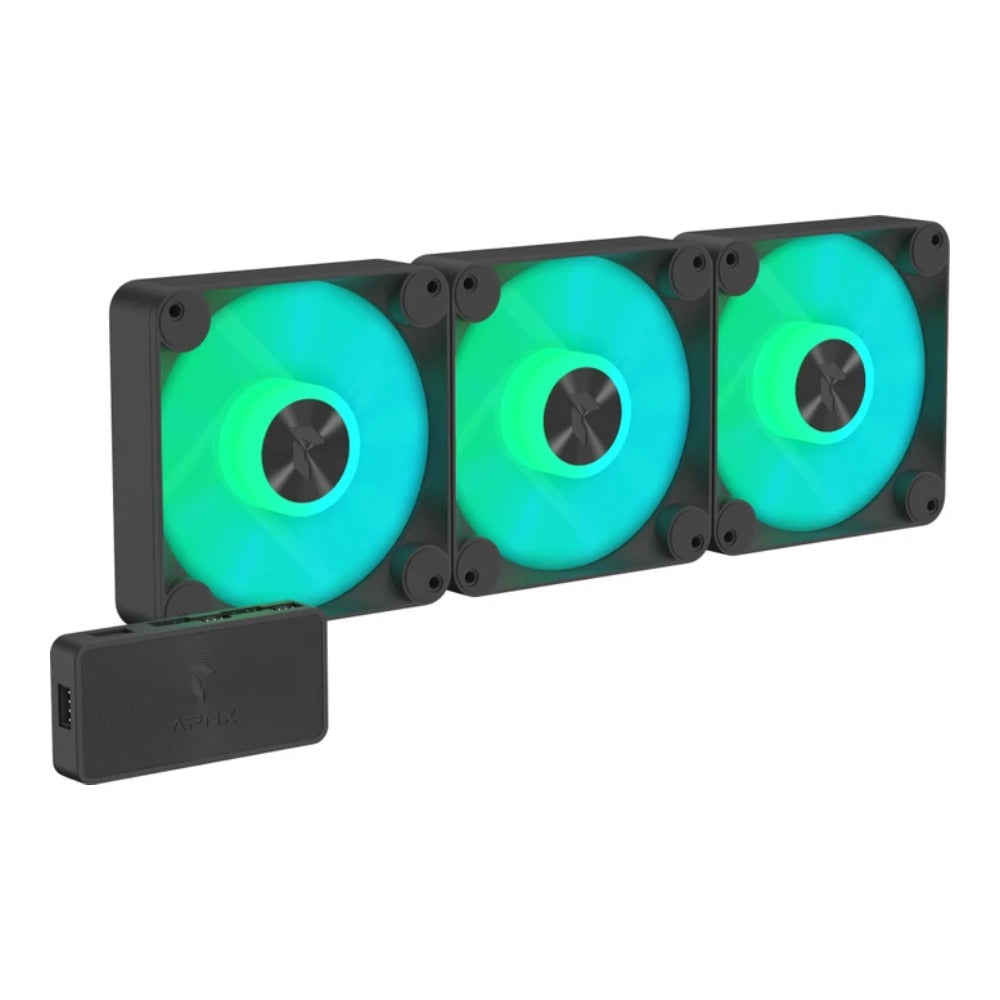 APNX FP1 - 120 - 3 Pack schwarz 3er Pack 120 mm - Kühler