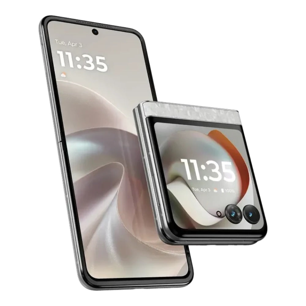 Motorola Mobility razr 70 8/Android 16 Smartphone Bright White - 256 GB - Mobiltelefon