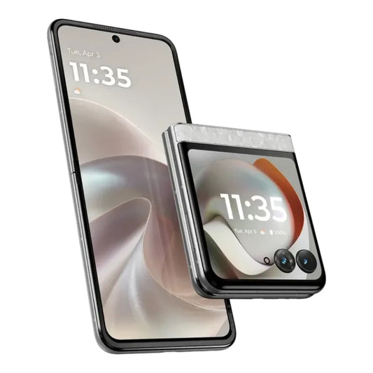 Motorola Mobility razr 70 8/Android 16 Smartphone Bright White - 256 GB - Mobiltelefon