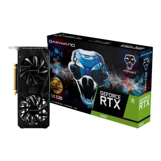 Gainward RTX3060 Python II OC GDDR6 HDMI 3xDP - 12.288 MB - Grafikkarte