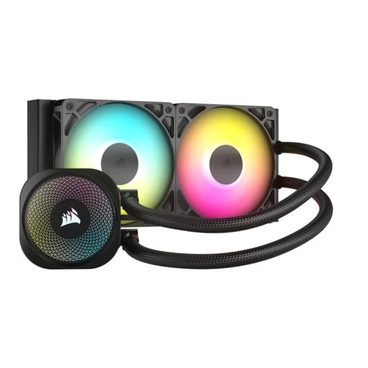 Corsair Nautilus 240 Rs Argb - Prozessor - Fluessigkeitskühlsystemgroesse 2... - CPU - 34 dB - Kühler
