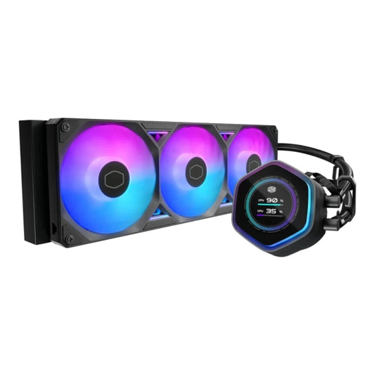 Cooler Master MasterLiquid 360 Atmos Ii Lcd - Prozessor - Fluessigkeitskühlsystem - ... - 38,5 dB - AMD Sockel AM4 (Ryzen) - Kühler