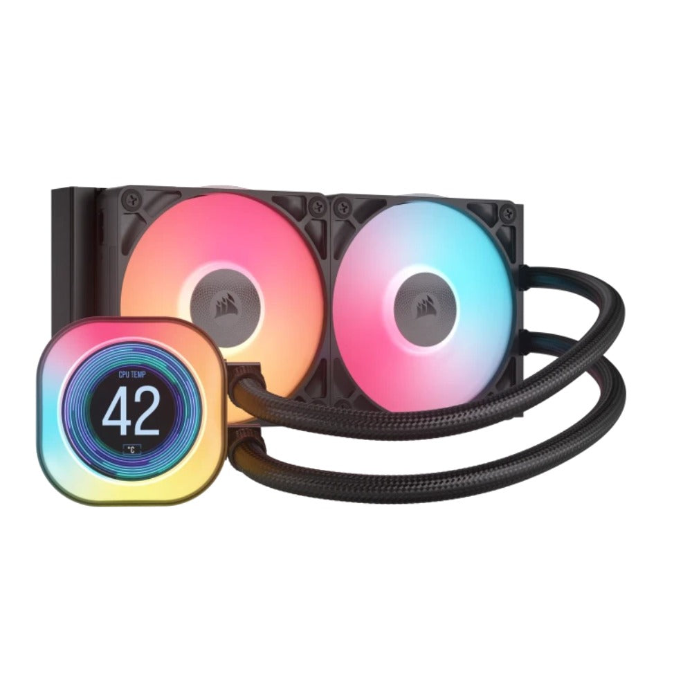 Corsair WAK iCUE Link Titan 240 Rx Lcd AIO 240mm - CPU - 36 dB - Kühler
