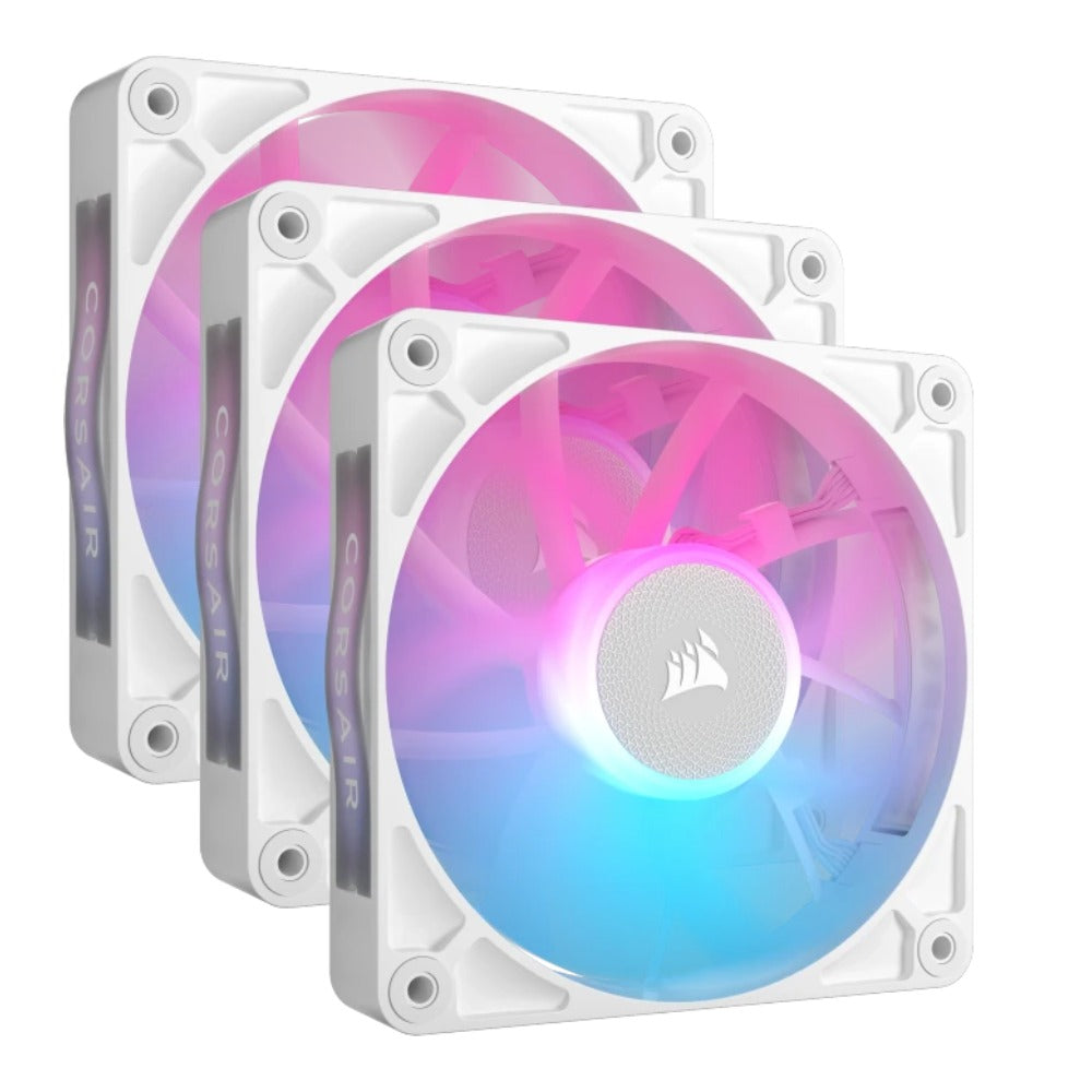 Corsair RX Rgb Series iCUE Link Rx120 White 120mm Fan Triple Kit - Gehäuse - 36 dB - Kühler