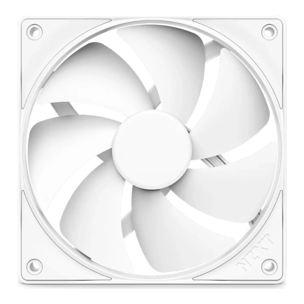 NZXT F Series F120P - Gehäuseluefter - 120 mm - Mattes Weiß RF - P12SF - W2 - Gehäuse - 30 dB - Kühler