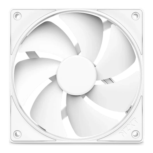 NZXT F Series F120P - Gehäuseluefter - 120 mm - Mattes Weiß RF - P12SF - W2 - Gehäuse - 30 dB - Kühler