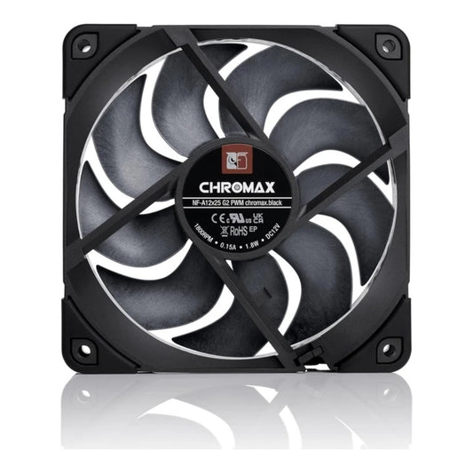 Noctua NF - A12x25 G2 PWM chromax.black - Kühler