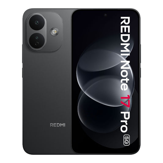 Xiaomi Redmi Note 17 Pro Black - 256 GB - Mobiltelefon