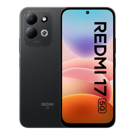 Xiaomi Redmi 17 Black - 128 GB - Mobiltelefon
