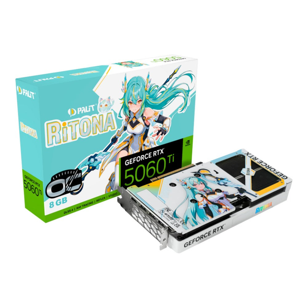 Palit RTX5060 Ti RiTONA OC GDDR7 HDMI 3xDP - 8.192 MB - Grafikkarte