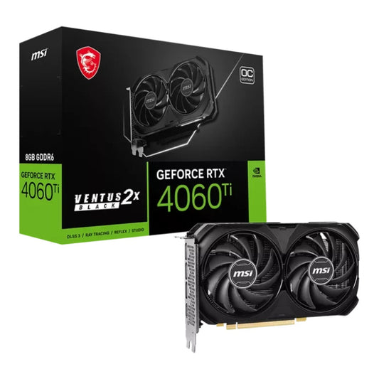 MSI GeForce RTX 4060 Ti Ventus 2X Black 8G OC - Kundenretoure