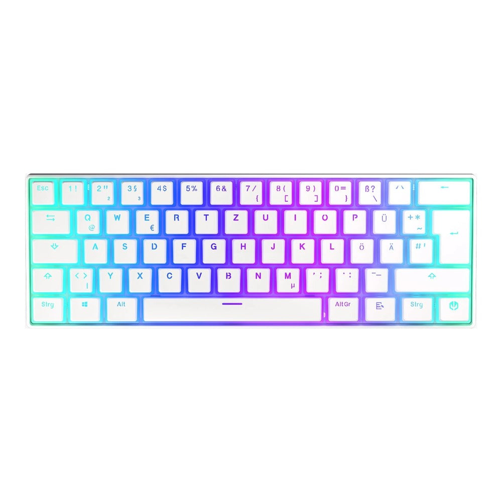 Endorfy Thock Compact Wireless Pudding, Onyx White