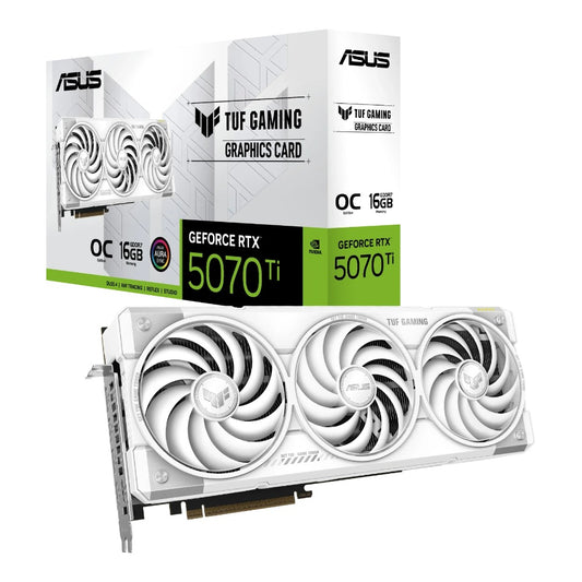ASUS TUF Gaming GeForce RTX 5070 Ti OC White