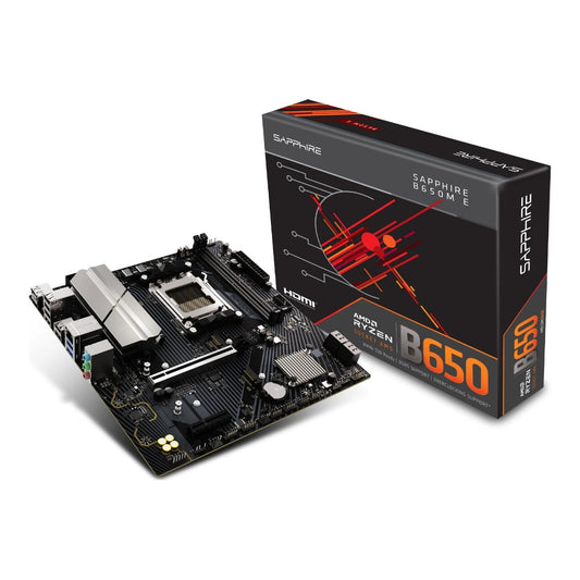 Sapphire B650M - E Amd B650 Socket Am5 micro Atx - AMD Sockel AM5 (Ryzen Zen4) - Mainboard