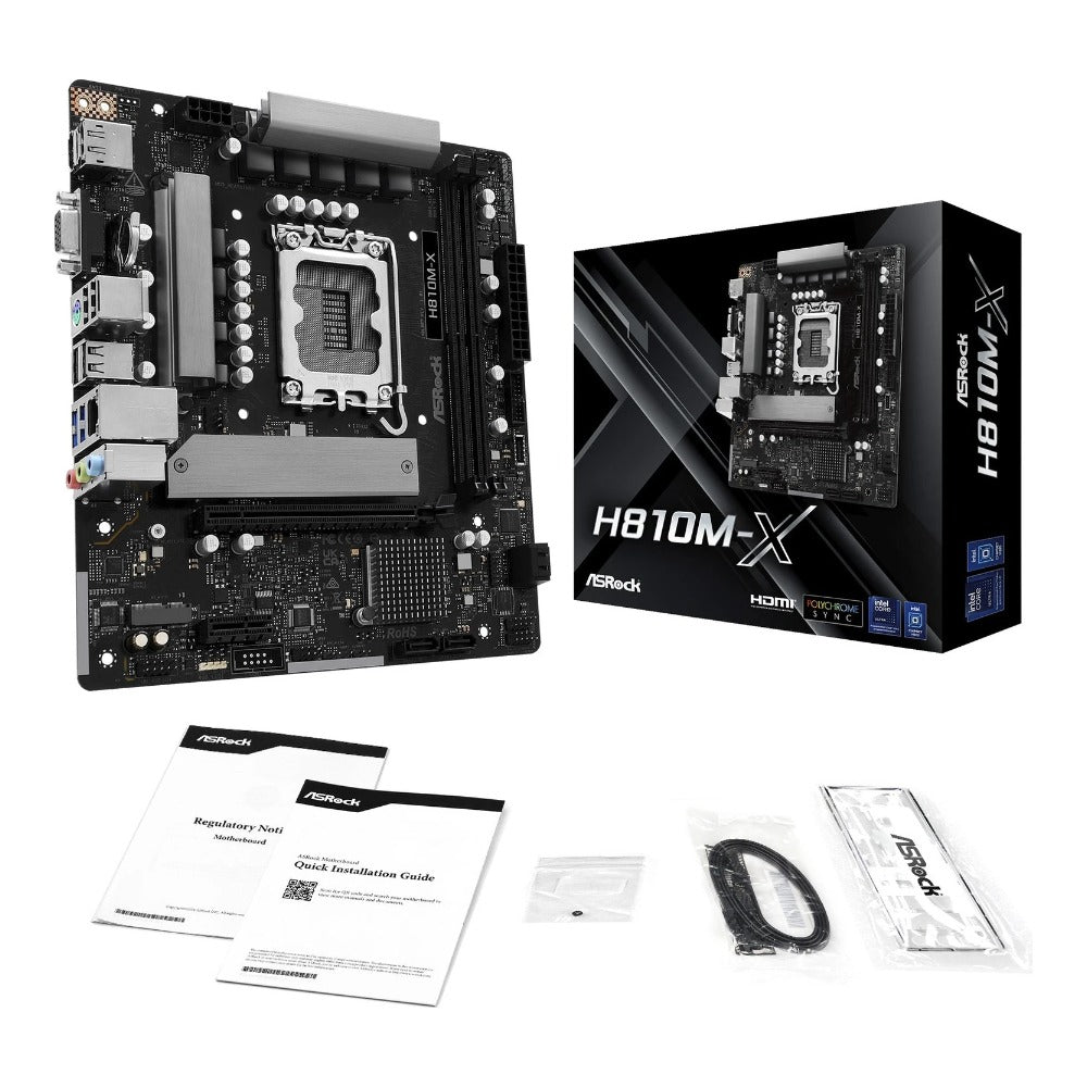 Asrock - H810M-X - Mainboard
