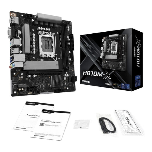 Asrock - H810M-X - Mainboard