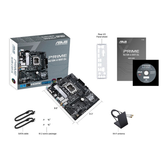 Asus - PRIME H610M-A WIFI D4 - Mainboard