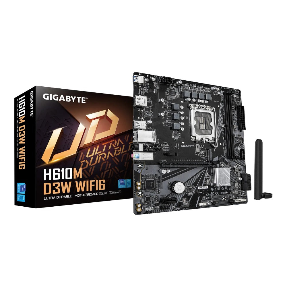GigaByte - H610M D3W WIFI6 - Mainboard