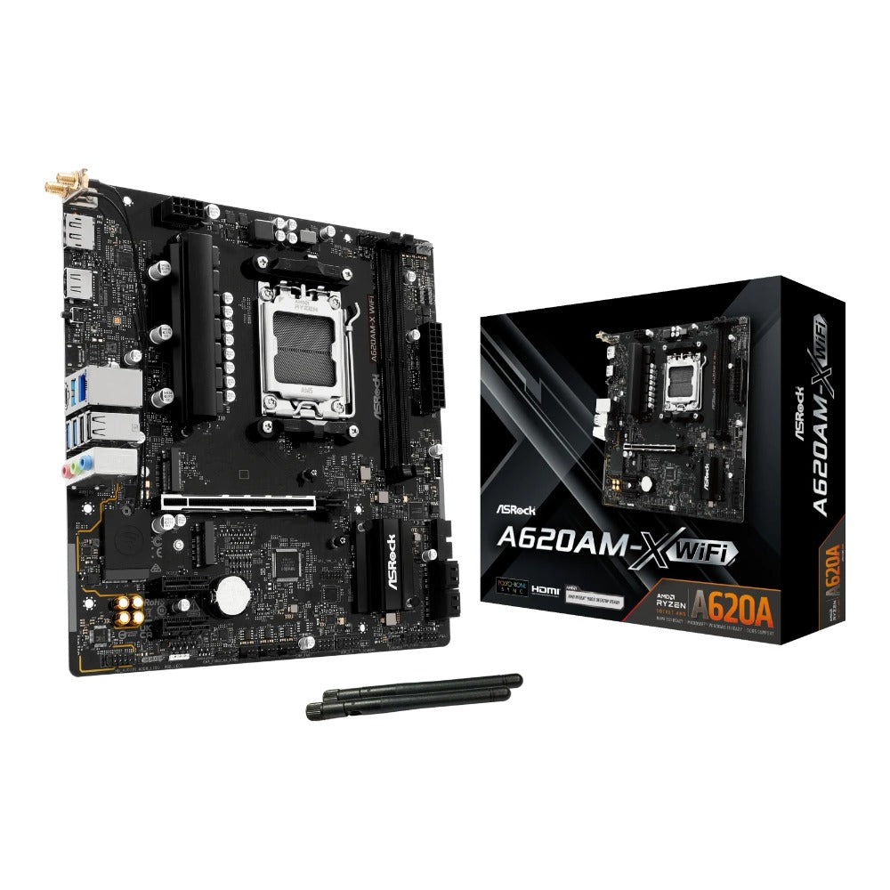 Asrock - A620AM-X WIFI - Mainboard