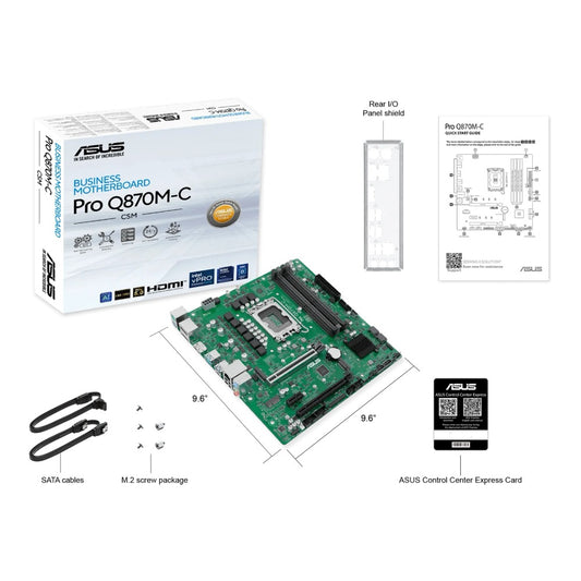 Asus - PRO Q870M-C-CSM - Mainboard