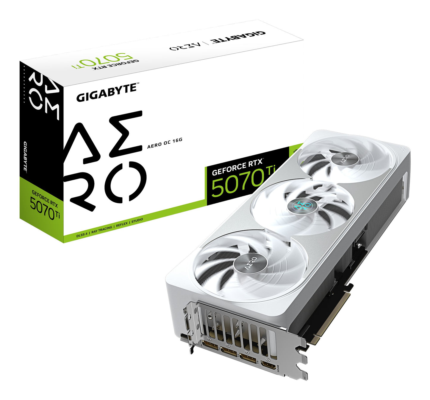 Gigabyte GeForce RTX 5070 Ti Aero Oc - PCI - Express - Grafikkarte