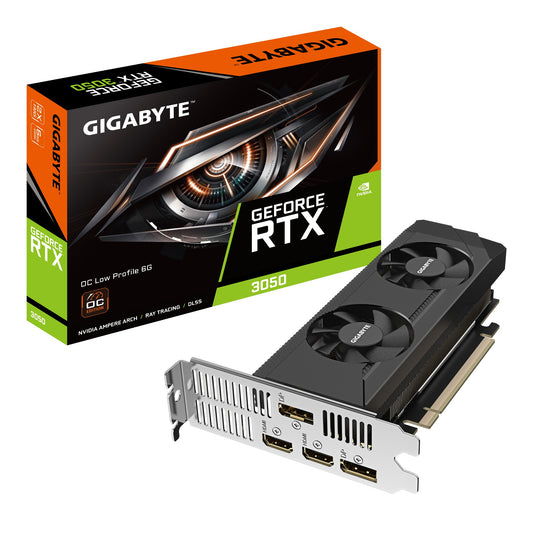 Gigabyte GeForce Rtx 3050 Oc Low Profile 6G - PCI - Grafikkarte
