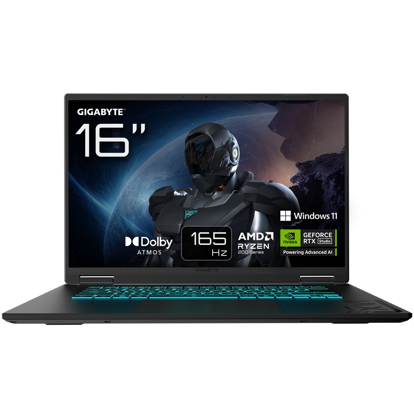 Gigabyte GAMING A16 3VH 16" FHD 165Hz R7 - 260 16GB/1TB RTX 5060 Win11 - Notebook
