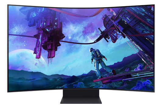 Samsung G97NC - 139,7 cm (55") - 3840 x 2160 Pixel - 4K Ultra HD - LED - 1 ms - Schwarz - Monitor