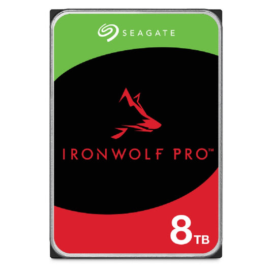 Seagate IronWolf Pro ST8000NT001 - 8 TB - 7200 RPM - 256 MB - 3.5" - Serial ATA III - Festplatte