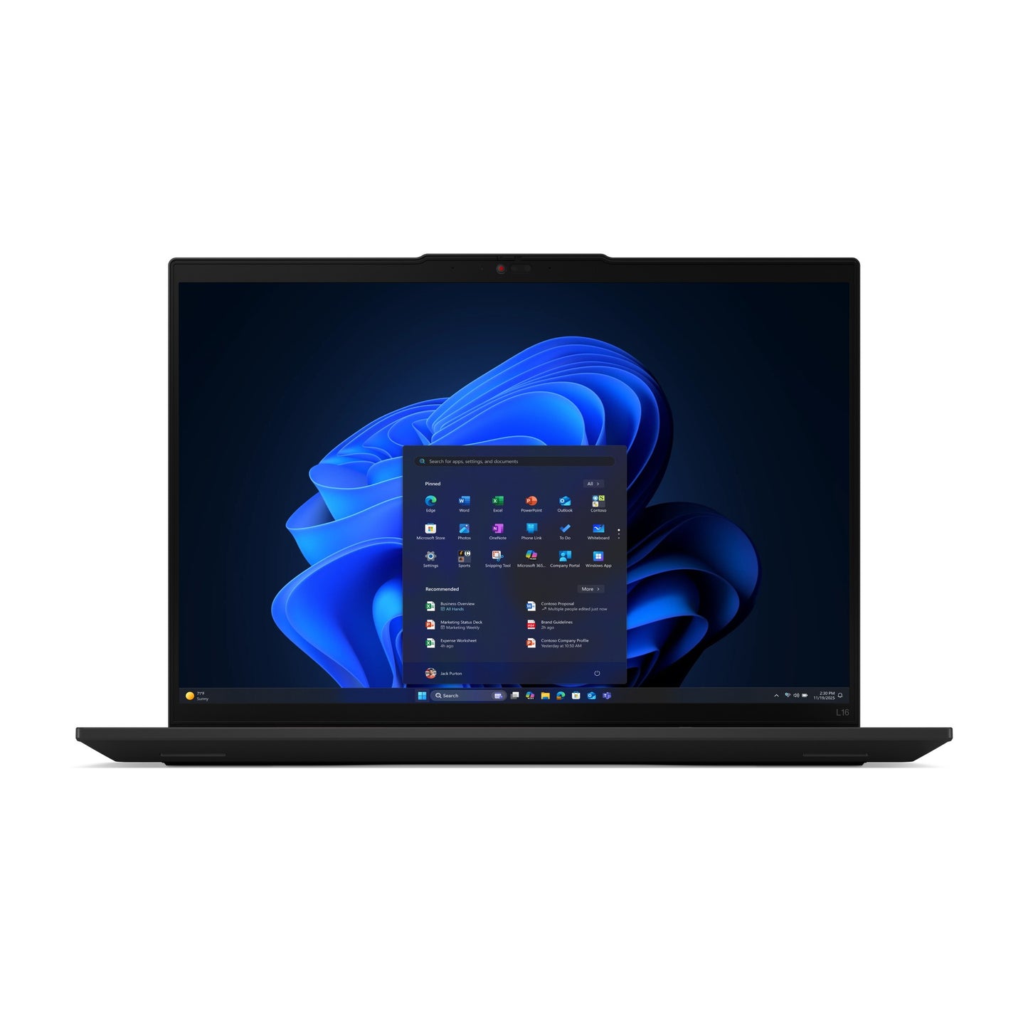 Lenovo ThinkPad L16 - 16" Notebook - Core Ultra 5 4,8 GHz 40,6 cm - Notebook