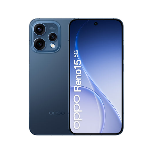 Oppo Reno 15 8/Twilight Black - Smartphone - 512 GB - Mobiltelefon