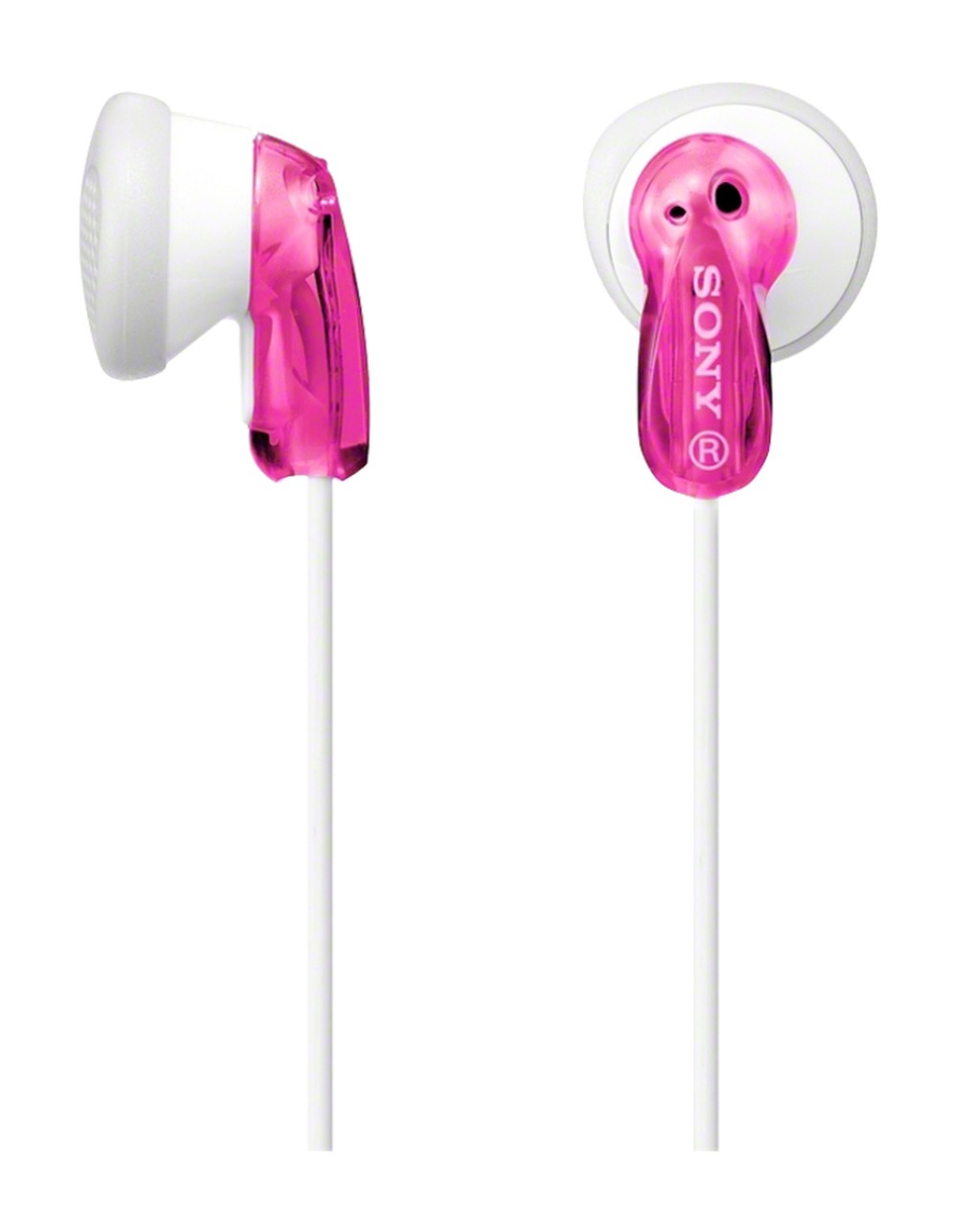 Sony MDR - E9LP - Kabelgebunden - 18 - 22000 Hz - Musik - 6 g - Pink - Weiß - Kopfhörer